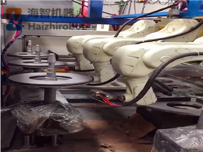 軸盤加工機(jī)械手自動化應(yīng)用