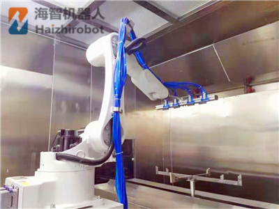 噴涂機器人系統(tǒng)特點 多功能噴涂機