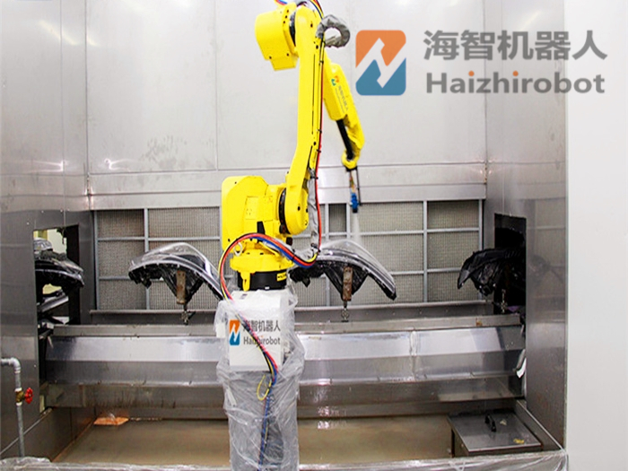 汽車零部件噴漆機(jī)器人(圖4)